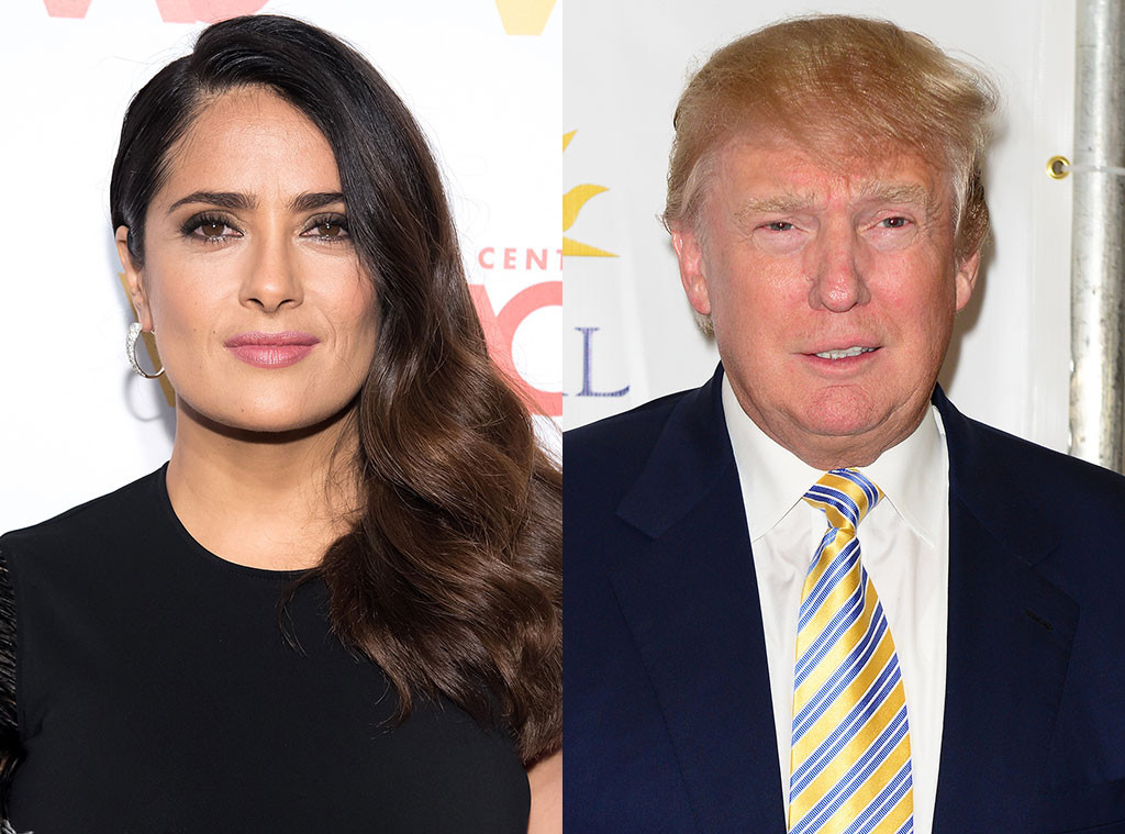 Salma Hayek, Donald Trump Salma Hayek, Donald Trump